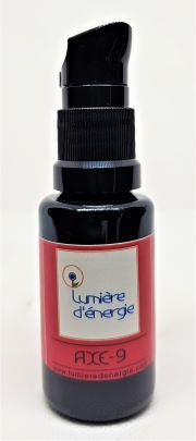 Gel d’onction Axe-9 Dépollution des corps énergétiques